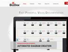 Tablet Screenshot of bizdox.com